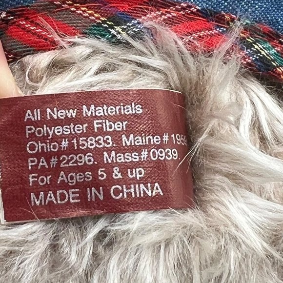 The Brass Button Bear Blossom Bear of Wealth Collection Stuffed Plush Pickford B - Picture 11 of 11